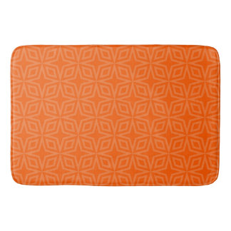Tapis De Bain Simple orange chaud