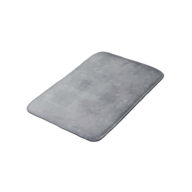 Tapis De Bain Simple rustique gris Abstrait (Angle)