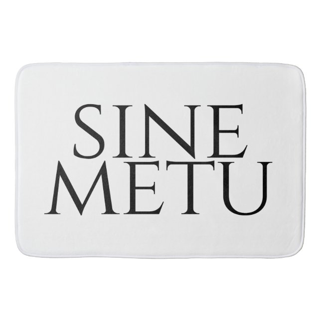 Tapis De Bain Sine Metu - Sans Peur (Devant)