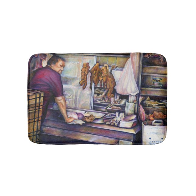 Tapis De Bain Singapour embrassé par le soleil (Devant)