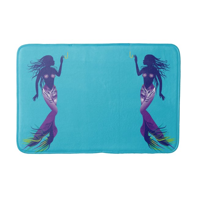 Tapis De Bain Sirène et Golden Hook (Devant)