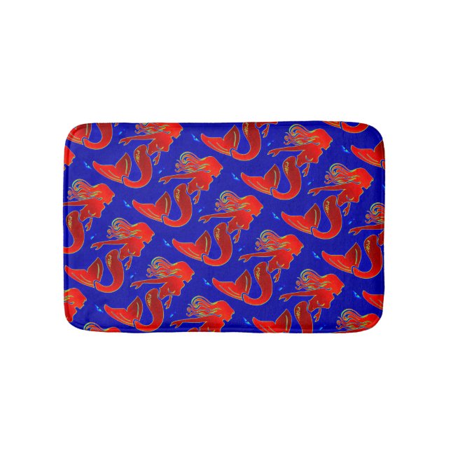 Tapis De Bain sirènes rouges (Devant)