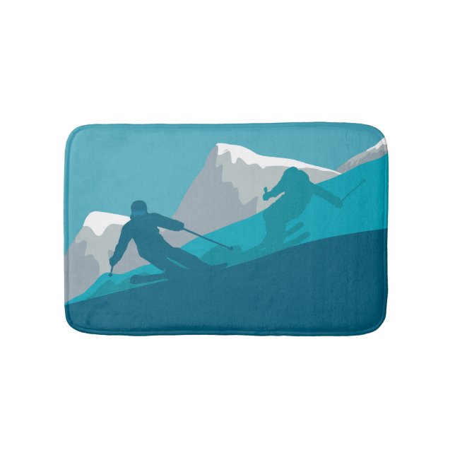Tapis De Bain Ski de montagne (Devant)