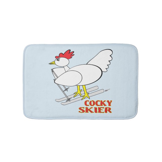 Tapis De Bain Skis cocheux (Devant)