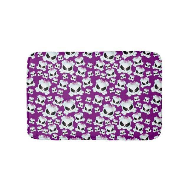 Tapis De Bain Skullz Girly (Devant)