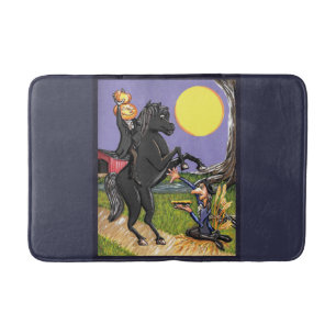 Tapis De Bain Sleepy Hollow Horseman Ichabod Crane Mat