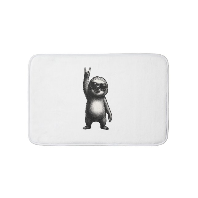 Tapis De Bain Sloth Rocking Dance (Devant)