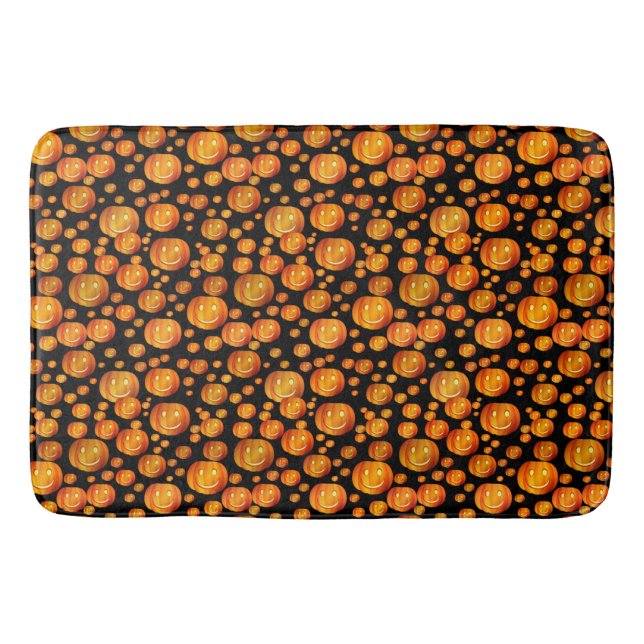 Tapis De Bain Smilies d'Halloween (Devant)