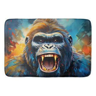 Tapis De Bain Smiling gorilla