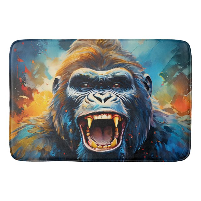 Tapis De Bain Smiling gorilla (Devant)