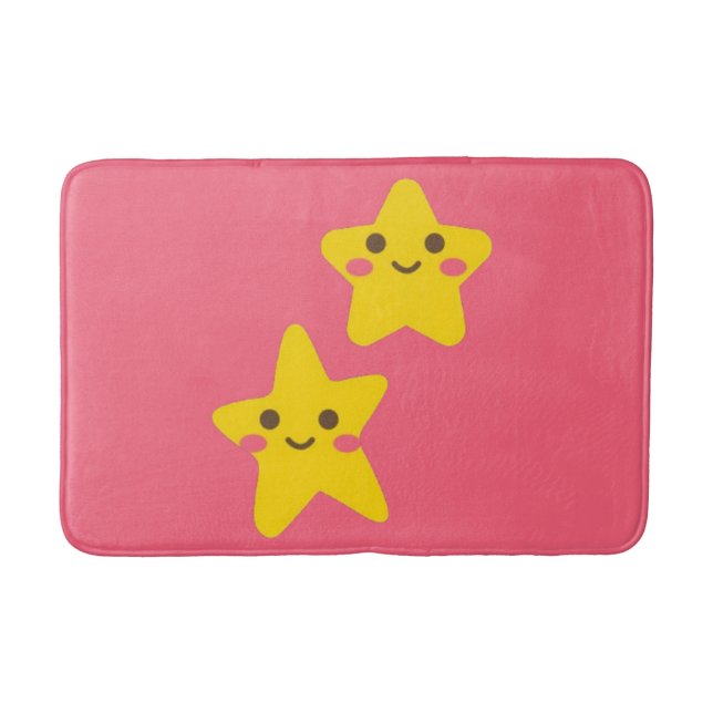 Tapis De Bain Smiling Stars Bath Mat (Devant)