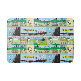 Tapis De Bain Snoopy & Friends Go Camping