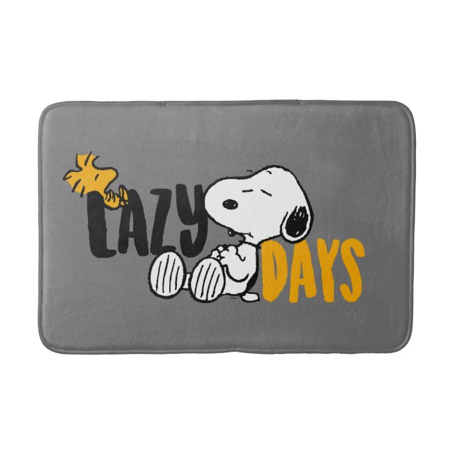 Tapis De Bain Snoopy & Woodstock | Jours de folie (Devant)