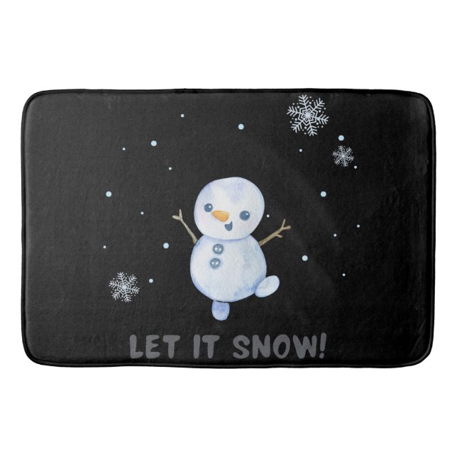 Tapis De Bain Snowman (Devant)