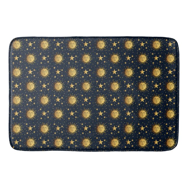 Tapis De Bain Soleil et étoiles (Devant)