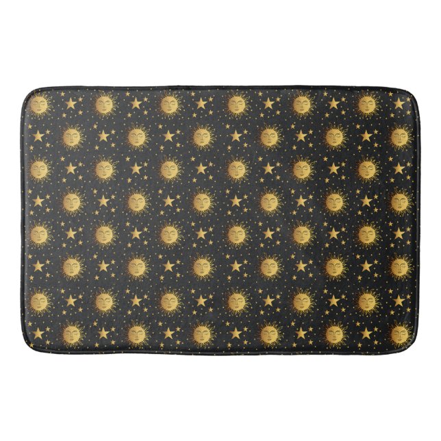 Tapis De Bain Soleil et étoiles (Devant)