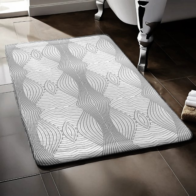 Tapis De Bain Solemnidad Black Spiegels  (Créateur téléchargé)