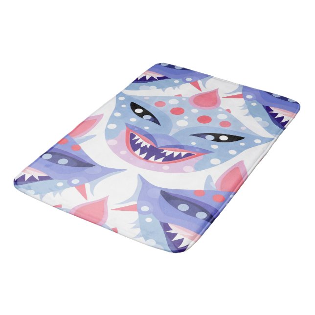 Tapis De Bain Sourire du Poisson Dragon (Angle)
