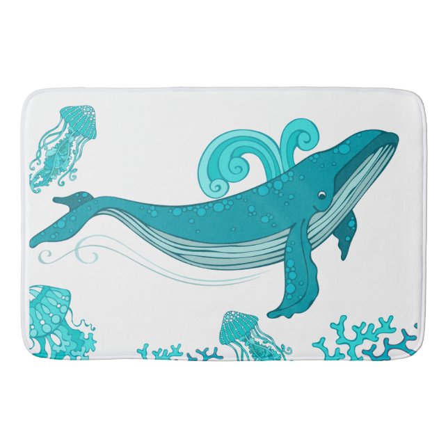 Tapis De Bain Sous la mer (Devant)