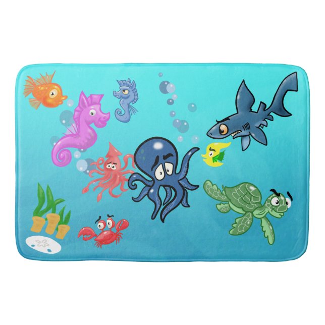 Tapis De Bain Sous-marin (Devant)