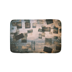Tapis De Bain Souvenirs flottants au bord de la mer