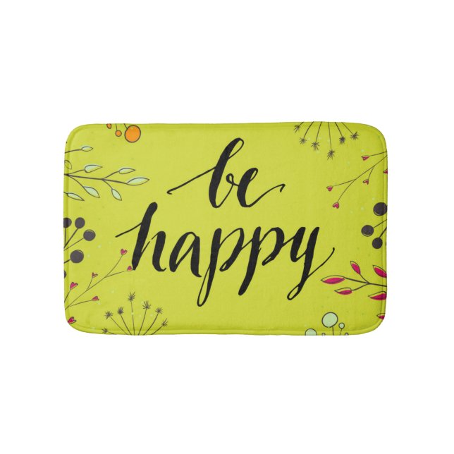 Tapis De Bain Soyez 5 heureux (Devant)