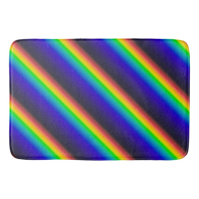 Tapis De Bain Spectre Solaire Diagonal (Devant)