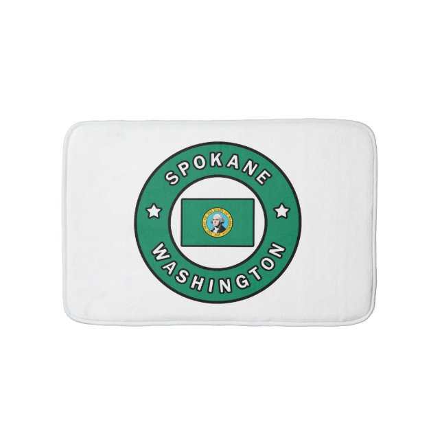 Tapis De Bain Spokane Washington (Devant)