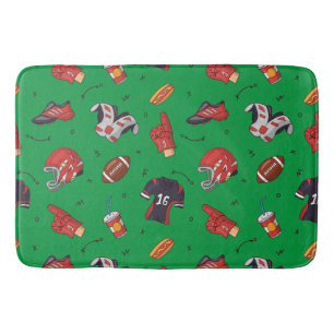 Tapis De Bain Sports de football équipement, nourriture et bois