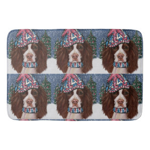 TAPIS DE BAIN SPRINGER SPANIEL ANGLAIS          