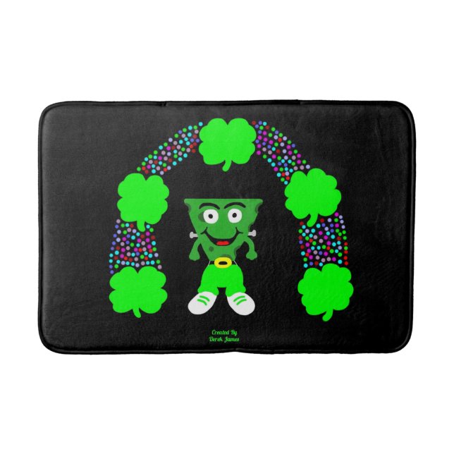 Tapis De Bain St. Patrick's FrankenFromage moyen Mat à bain (Devant)