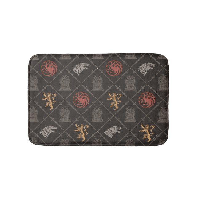 Tapis De Bain Stark, Lannister, Targaryen, Motif du Trône de fer (Devant)