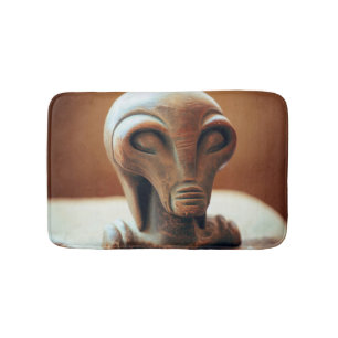 Tapis De Bain Statue de l'Alien antique