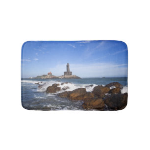 Tapis De Bain Statue Tamil Nadu, Inde de Thiruvalluvar de