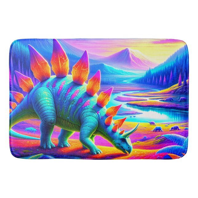 Tapis De Bain Stégosaure  (Devant)