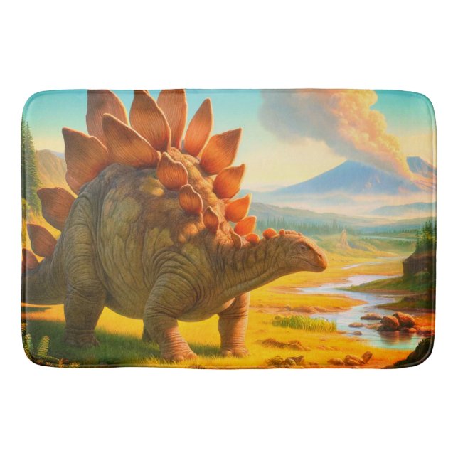 Tapis De Bain Stégosaure  (Devant)