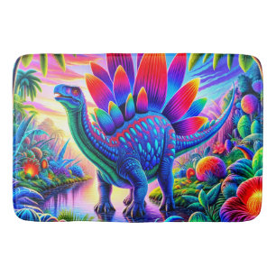 Tapis De Bain Stegosaurus