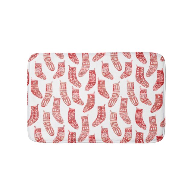 Tapis De Bain Stockage de Noël nordique (Devant)