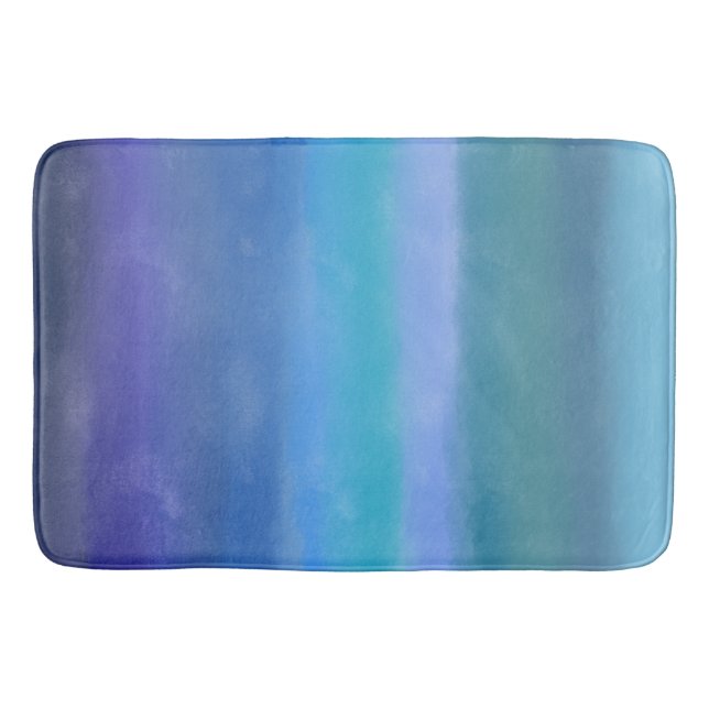 Tapis De Bain Stormy Skies Art Abstrait (Devant)