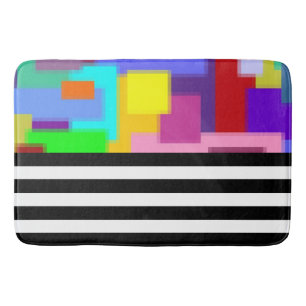 Tapis De Bain Stripes & Mélange Motif + vos idées