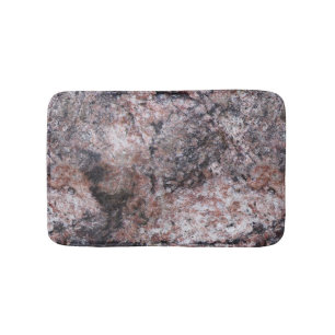 Tapis De Bain Structure rosâtre de roche de géologie