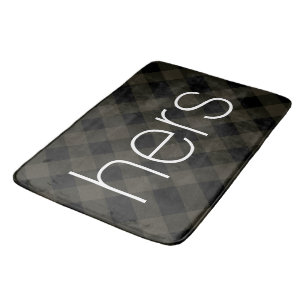 Tapis De Bain Style moderne Grandes et couleurs Motif siennes