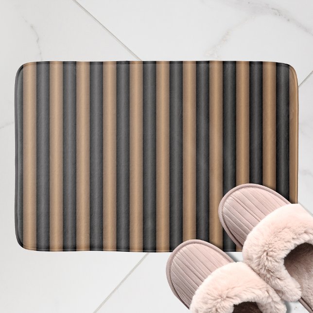 Tapis De Bain Style moderne Grillades Brown grillées avec profon (Créateur téléchargé)