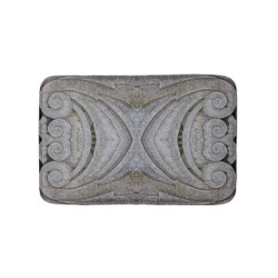 Tapis De Bain Style Romain, Les Formes De La Pierre Carrée Dépli