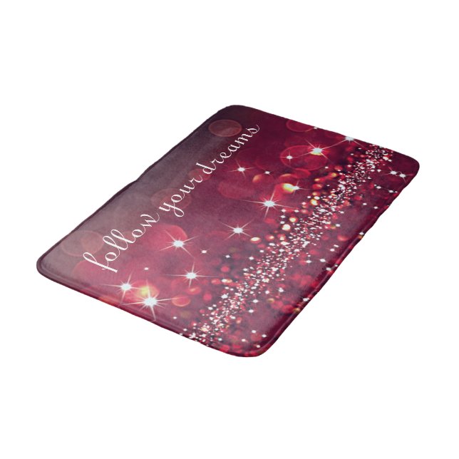 Tapis De Bain Suivez Vos Rêves Éclatez Le Mat De Bain (Angle)
