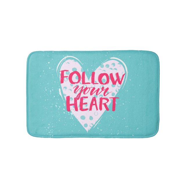 Tapis De Bain Suivez votre coeur 2 (Devant)