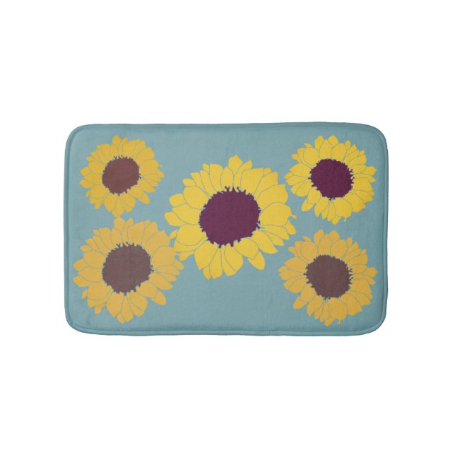Tapis De Bain Sunflower  (Devant)