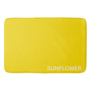 Tapis De Bain Sunflower Yellow Colour Name