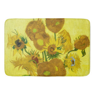 Tapis De Bain Sunflowers Vincent van Gogh