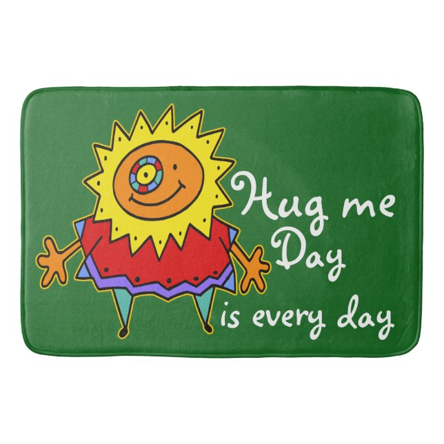 Tapis De Bain SUNNY LADY style comique + votre backgr. & idées (Devant)